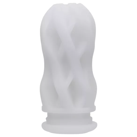 TENGA Air Tech Strong - мастурбатор с релефна текстура - бял
