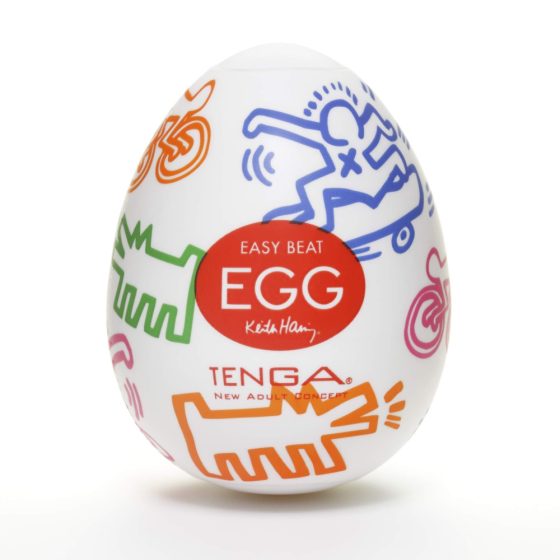 TENGA яйце Keith Haring Street - яйце за мастурбация (1бр.)