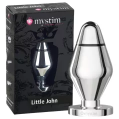   mystim Little John - малка електро анална плъг (сребриста)