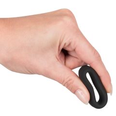   Black Velvet - пенис пръстен с дебели стени (2,6 см) - черен