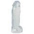 Crystal Clear Big Dong - желатинов гигантски дилдо (21,5 см)