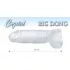 Crystal Clear Big Dong - желатинов гигантски дилдо (21,5 см)