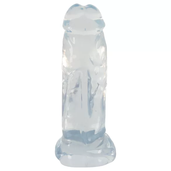 Crystal Clear Big Dong - желатинов гигантски дилдо (21,5 см)