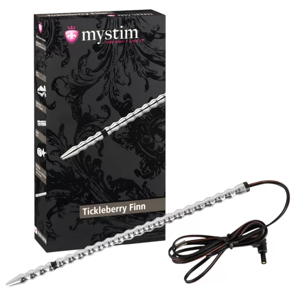 mystim Tickleberry Finn - електро уретрален дилатор с топчета
