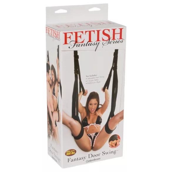 Fetish Fantasy Door - секс люлка за врата - черна
