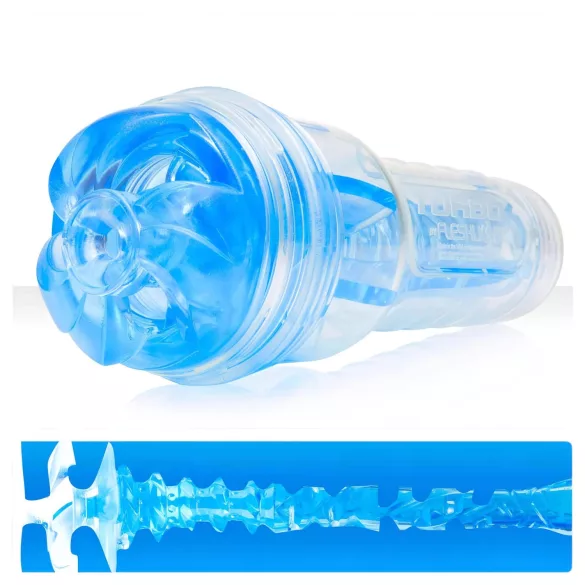 Fleshlight Turbo Thrust - мъжки мастурбатор със силно засмукване - син