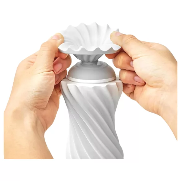 TENGA Flex - мастурбатор - бял