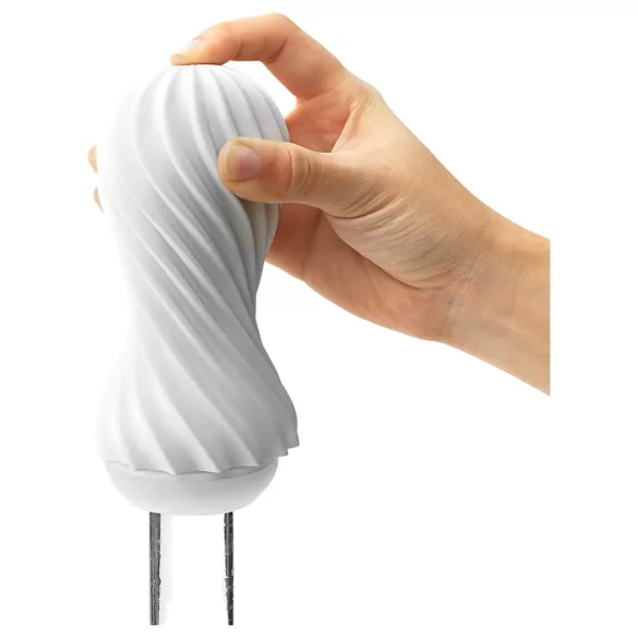 TENGA Flex - мастурбатор - бял