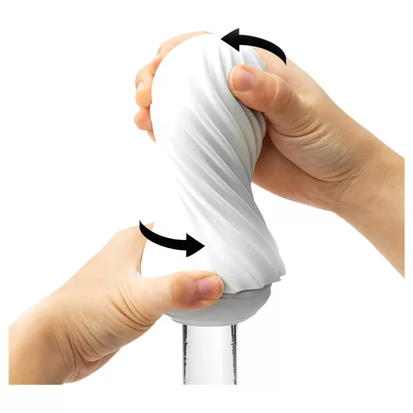 TENGA Flex - мастурбатор - бял
