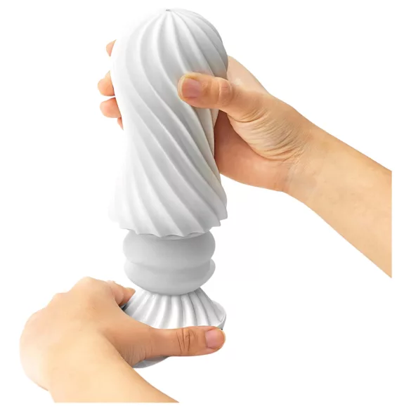 TENGA Flex - мастурбатор - бял