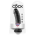 King Cock 8 дилдо (20 cm, черно)