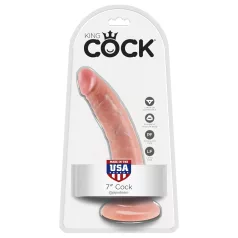   King Cock - дилдо 18 см - реалистичен - телесен цвят