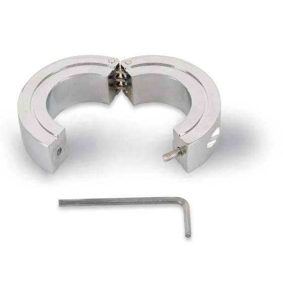 Rebel - тежък стоманен пръстен за тестиси и разтегач (273g)