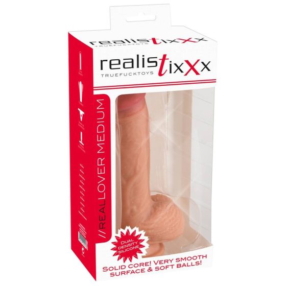 realistixxx - реалистичен вибратор (22 см) - естествен