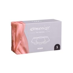   Womanizer Premium S - комплект резервни камбанки - черни (3бр.)