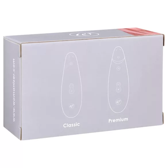 Womanizer Premium S - комплект резервни глави - червено (3 бр.)