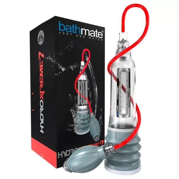 Bathmate Xtreme Hydromax 7 - пенис помпа комплект - прозрачен