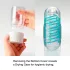 TENGA Spinner Tetra - мастурбатор - прозрачен