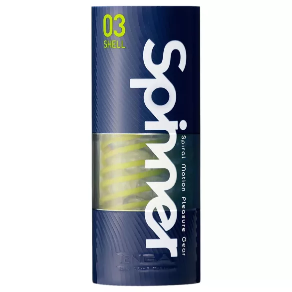 TENGA Spinner Schell - мастурбатор - прозрачен