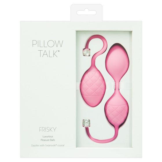 Pillow Talk Frisky - комплект топки за гейши от 2 части (розов)