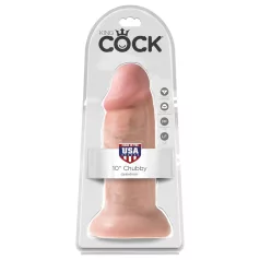   King Cock - дилдо 25см - реалистичен - телесен цвят