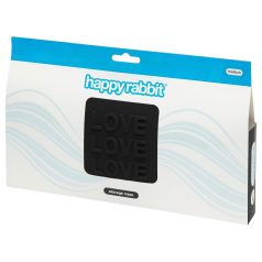   Happyrabbit - секс-играчка несесер (черен) - среден