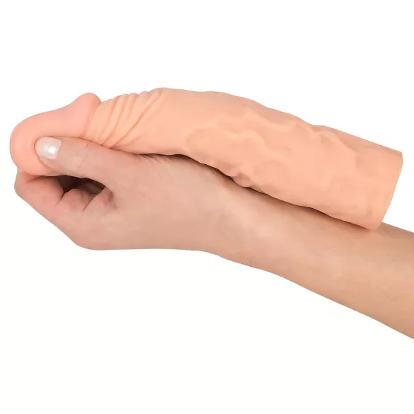 Nature Skin - пенис удължител и удебелител - 19,5 см
