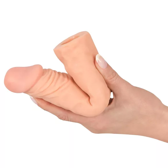 Nature Skin - пенис удължител и удебелител - 19,5 см