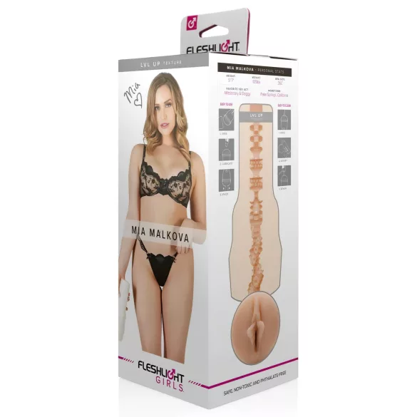 Fleshlight Mia Malkova LVL Up - мастурбатор вагина - реалистична