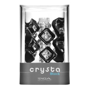 TENGA Crysta - квадратен мастурбатор (блок)