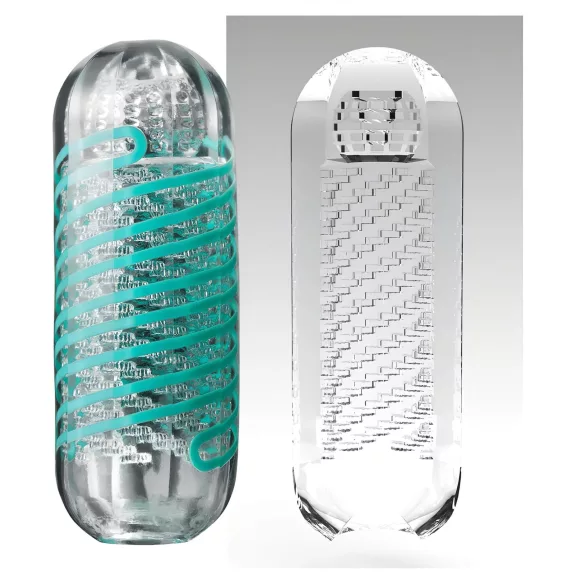 TENGA Spinner Pixel - мастурбатор (прозрачен)