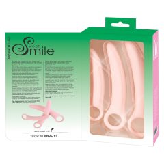   SMILE - Вагинални тренажори - комплект вибратори - розов (3 части)