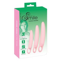   SMILE - Вагинални тренажори - комплект вибратори - розов (3 части)