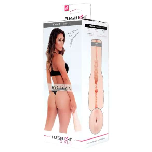 Fleshlight Eva Lovia Spice - мастурбатор вагина анален - реалистична текстура