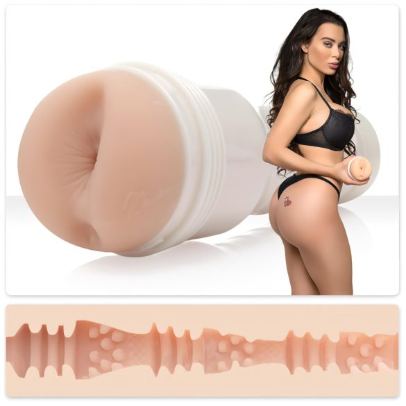 Fleshlight Lana Rhoades Karma - реалистично дупе (естествен цвят)