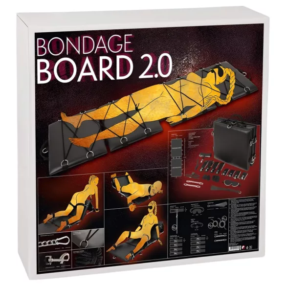You2Toys Bondage Board 2.0 - преносимо свързващо легло комплект