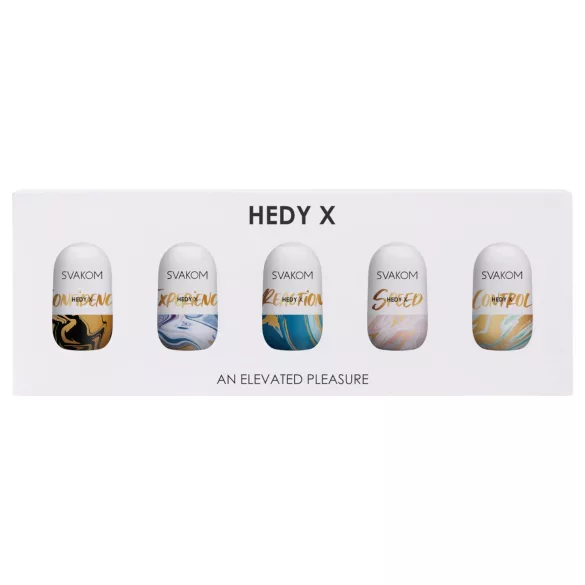 Svakom Hedy X Mixed - мастурбационно яйце комплект 5 броя
