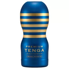   TENGA Premium Original - еднократен мастурбатор - син