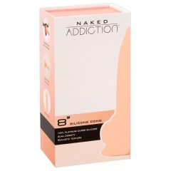   Naked Addiction 8 - пристягащ се, реалистичен вибратор (20 см)