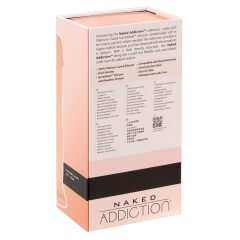   Naked Addiction 8 - пристягащ се, реалистичен вибратор (20 см)