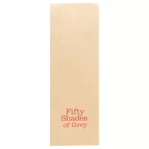 Fifty Shades of Grey - комплект белезници - черно-червен