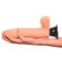 Real Feel Deluxe No.9 - с реалистичен, натурален вибратор, с тестиси
