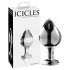 Icicles No. 25 - анален плъг стъклен конус прозрачен