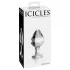 Icicles No. 25 - анален плъг стъклен конус прозрачен