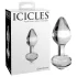 Icicles No. 44 - анален бът плъг стъкло конусовиден прозрачен