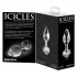 Icicles No. 44 - анален бът плъг стъкло конусовиден прозрачен