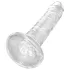 King Cock Clear 6 - дилдо с вендуза (17,8 cm)