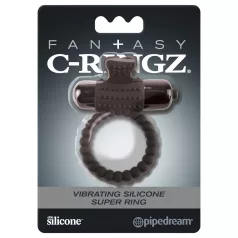   Pipedream Fantasy C-Ringz - вибриращ пенис ринг - черен