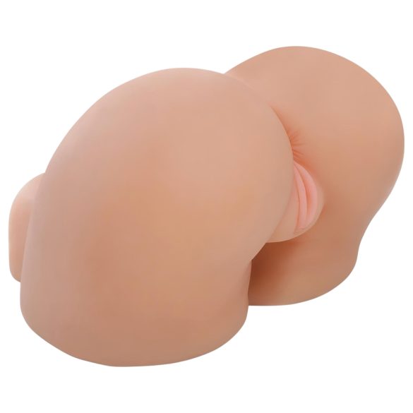Пенис мастурбатор Pussy & Bum - естествен цвят