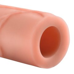   X-TENSION Mega 2 - реалистична обвивка за пенис (20,3 см) - естествена
